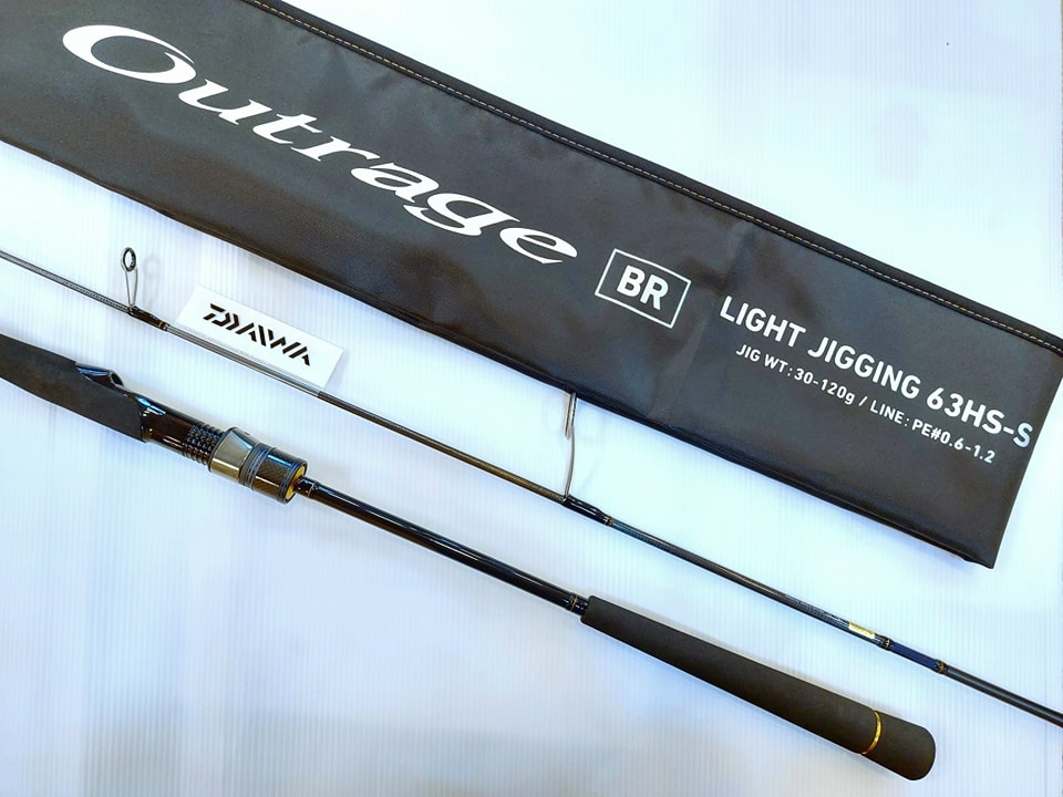 NEW ROD DAIWA OUTRAGE LIGHT JIGGING 63HS-S