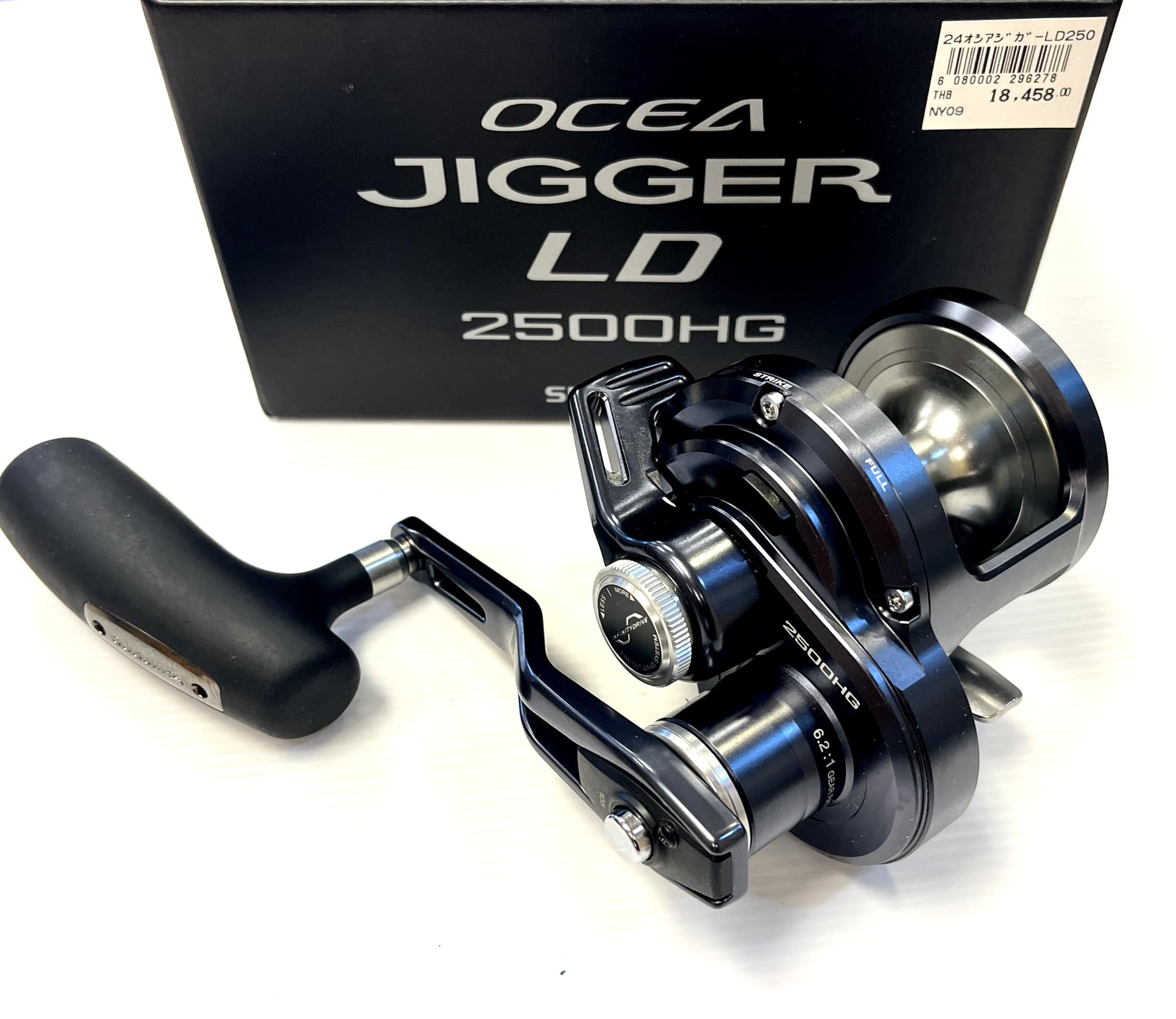 NEW REEL SHIMANO 24 OCEA JIGGER LD 2500 HG